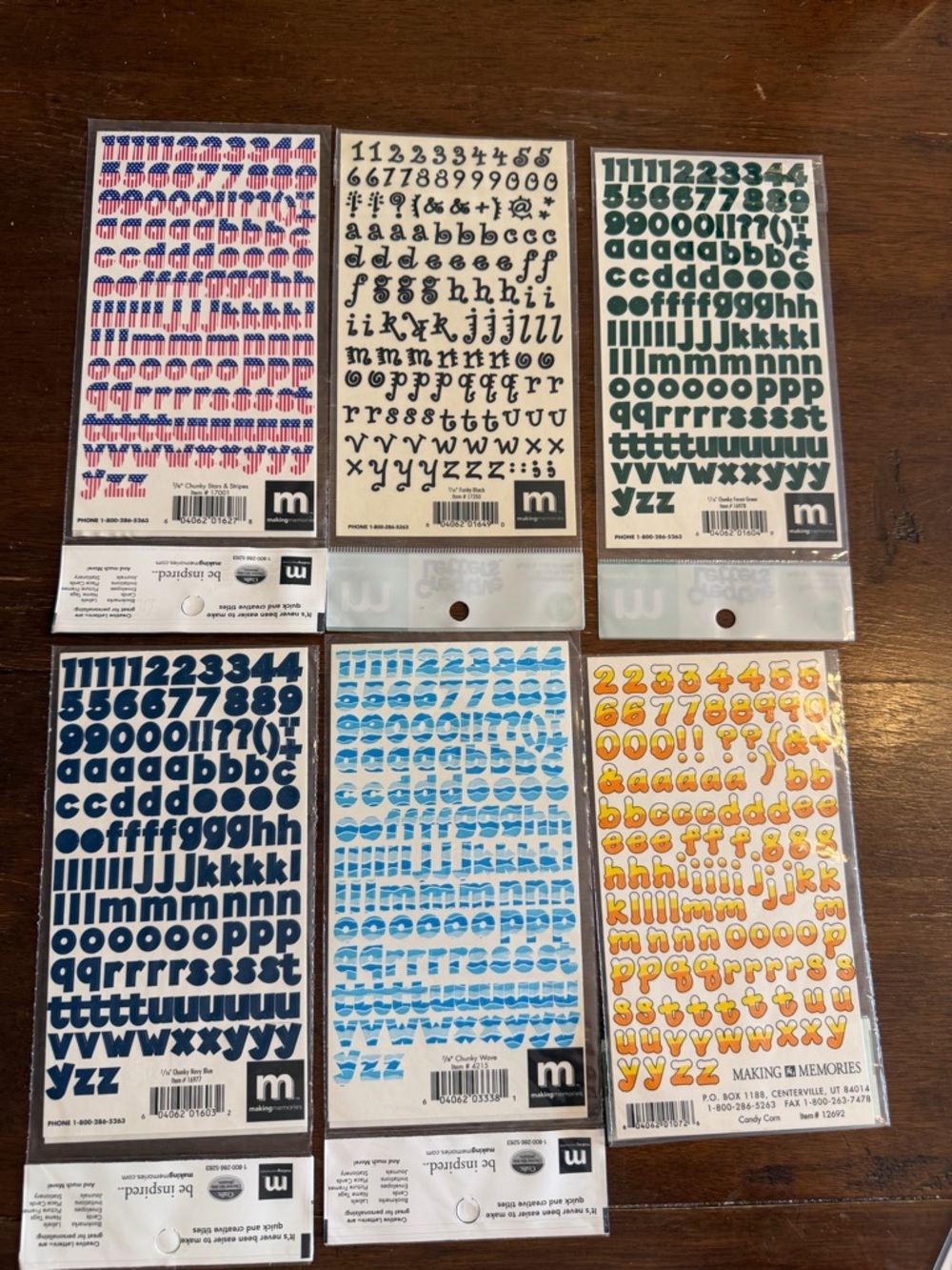 Alphabet Sticker Lot Different Designs - Picture 3 of 7